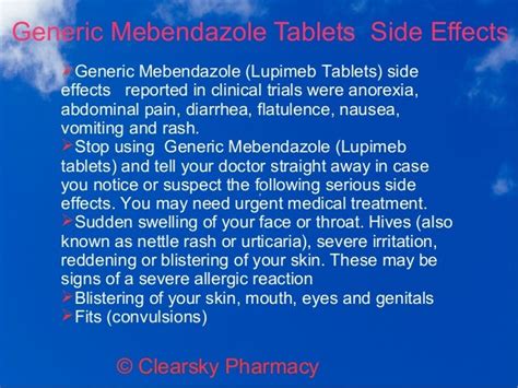 Generic Mebendazole Tablets (Lupimeb)