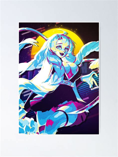 Demon Slayer Mitsuri Kanroji Poster For Sale By 80sretroart Redbubble