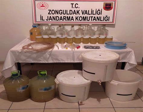 Evinde sahte alkol imal eden şahıslar yakalandı Zonguldak Haberleri