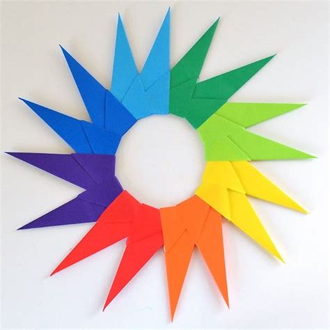 16 Point Origami Star Origami Stars Origami Love Origami