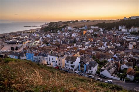 hastings  vintage seaside town   uks steepest funicular