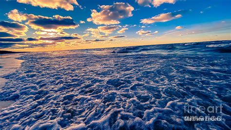 Sunset And Surf Photograph By Matthew Enders Fine Art America