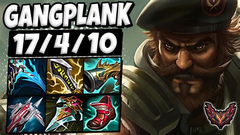 Gangplank Vs Aatrox [ Top ] Lol Korea Grandmaster Patch 12 22 Youtube