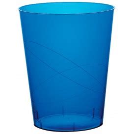 Vaso De Plastico Moon Verde Lima Transp Ps Ml Uds