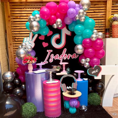 Fiesta de Tiktok Descubre las mejores ideas para decorar el cumpleaños