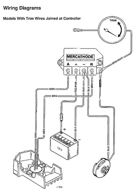 Mercruiser Trim Pump Wiring Diagram Mercury Outboard Trim Pump Wiring