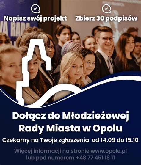 Wybory do Młodzieżowej Rady Miasta 2023 2025 Miasto Opole