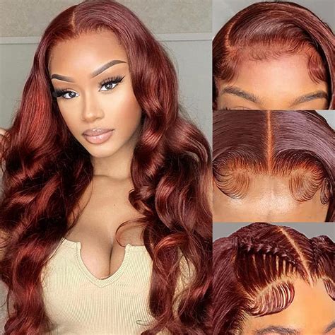 Amazon Miss Alle Chocolate Brown Lace Front Wig Human Hair