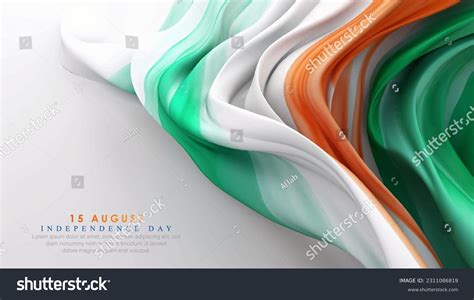 Vector Illustration Of India Independence Day Royalty Free Stock