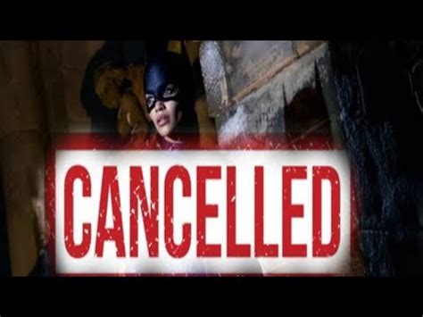 WB Panics And Cancels The Batgirl Movie Unredeemed DCEU YouTube