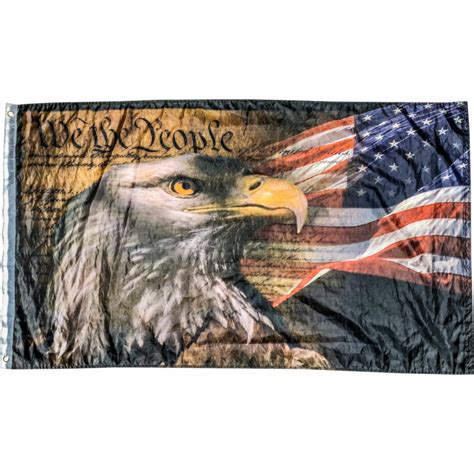 American Eagle Flag USA Eagle Flags For Sale 3x5 We The People