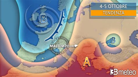 Ultima Ora Meteo Da Luned Maltempo Autunnale Su Alcune Regioni D