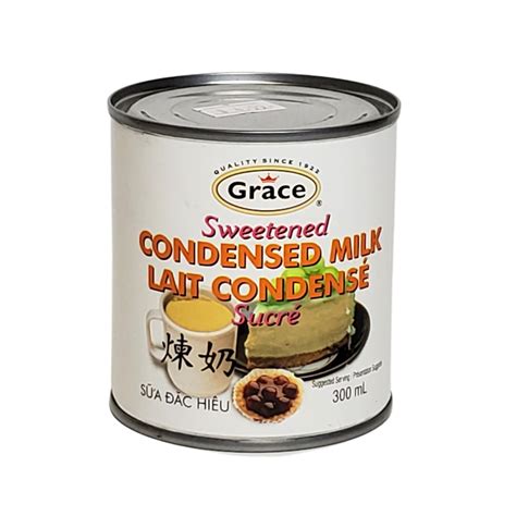 Grace Sweetened Condensed Milk 300ml Grab Specialty Foods