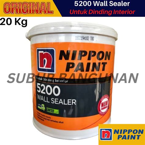 Jual Wall Sealer Cat Dasar Alkali Nippon Paint Wall Sealer Pail