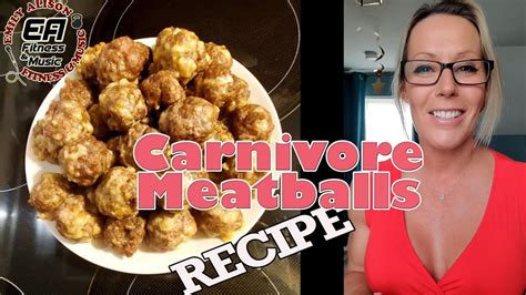 Carnivore Diet Meatball Recipe Youtube