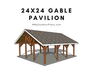 2424 Gable Pavilion FI MyOutdoorPlans