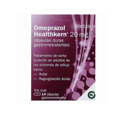 Omeprazol healthkern 20 mg 14 cápsulas frasco