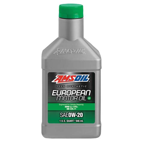 AMSOIL SAE 0W 20 LS Synthetic European Motor Oil AMSOIL Products Online