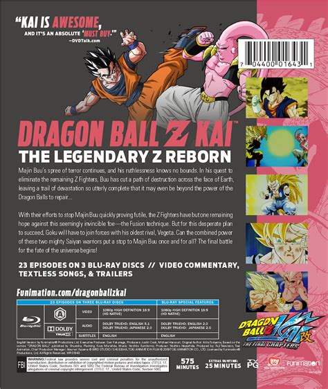 Dragon Ball Z Kai The Final Chapters Part 3 Blu Ray Crunchyroll