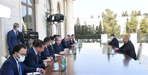 Ilham Aliyev Received Delegation Led By Speaker Of Grand National