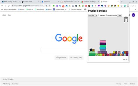 Physics Sandbox - Chrome Web Store