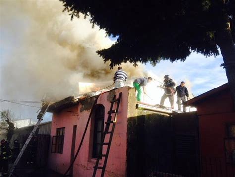 Un Incendio Destruyó El Segundo Piso De Una Casa En Pedro De Valdivia Bajo