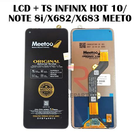 Jual LCD INFINIX HOT 10 X682B X682C FULLSET TOUCHSCREEN Shopee