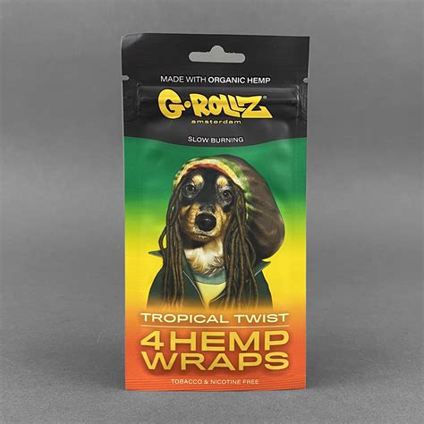 G Rollz Hemp Wraps Tropical Twist G Rollz Blunts Blunts