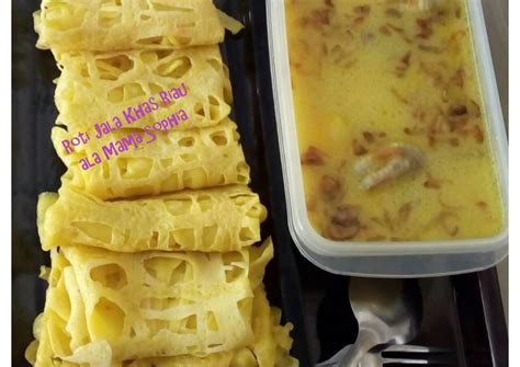 Cara Mudah Membuat Roti Jala Khas Riau Gurih Blacknemous Recipe