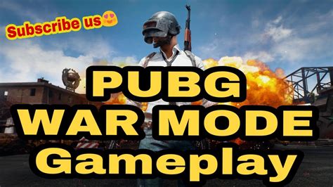 Pubg Mobile War Mode Gameplay Intense Trail YouTube