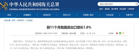 11月中国家具出口大增19 3 家具消费迎来利好 【环球网家居报道】12月7日，国家海关总署公布了今年11月份和1 11月累计进出口数据，11月的进出口总值和出口值双双创 雪球