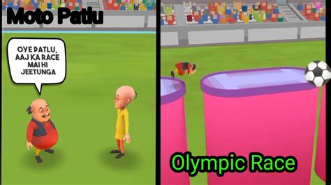 Motu Patlu Funny Racing Game Motu Or Patlu Olympic Race Game Shorts