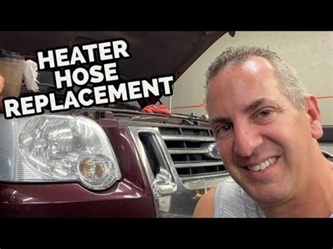 Ford Explorer Hvac Heater Hose Assembly Replacement Youtube