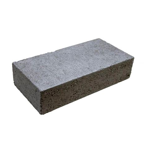 4 In X 8 In X 16 In Gray Concrete Block 100002752 The Home Depot