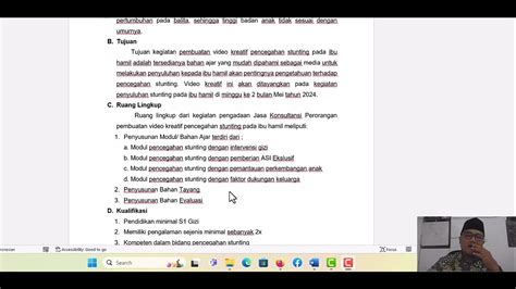 Lampiran Kak Jasa Konsultasi Perorangan Penyusunan Materi Bimbingan