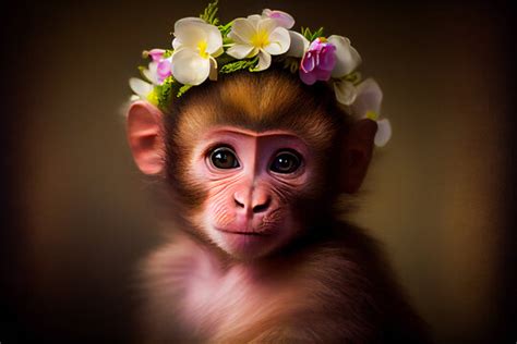 Cute Monkey Baby