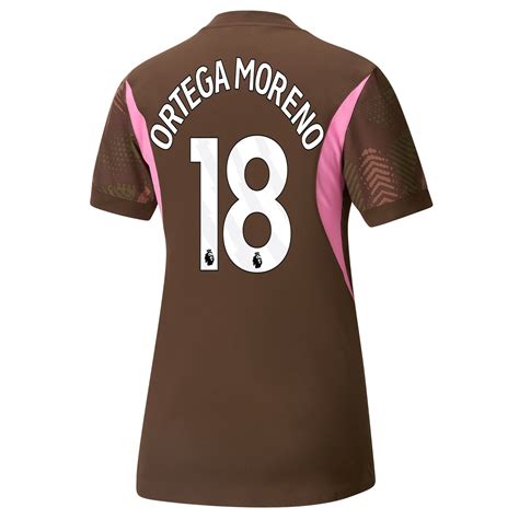 Womens Manchester City Goalkeeper Jersey 202425 With Ortega Moreno 18