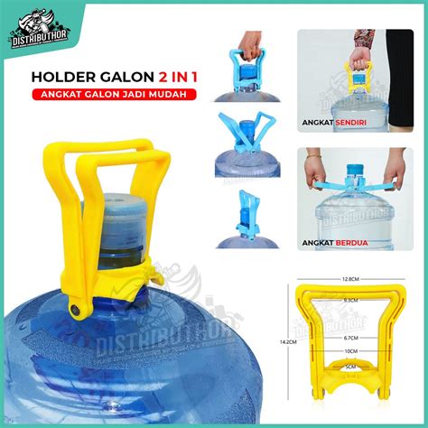 Jual Pengangkat Galon Air Double Handle Alat Angkat Gallon Holder