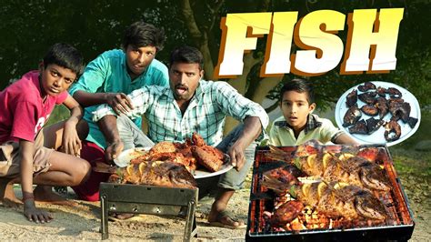 Bbq Fish Fry Village Food Factory Village Dawath Dhoom Dhaam Channel