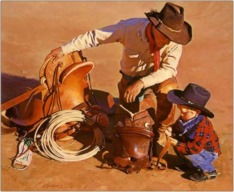 Rough Tough And Tender By R S Riddick Cowboy Artists Western