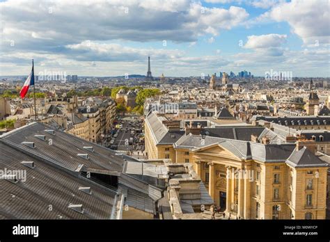 France Paris Pantheon Roofs And The Faculty Of Law Pantheon Sorbonne