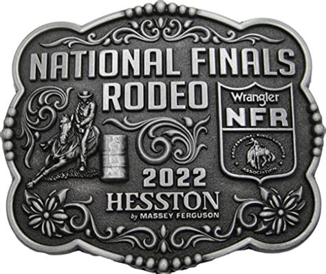 2022 Hesston National Finals Rodeo Belt Buckle – Schmidt & Sons, Inc