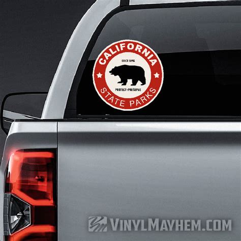 California State Parks sticker - Vinyl Mayhem