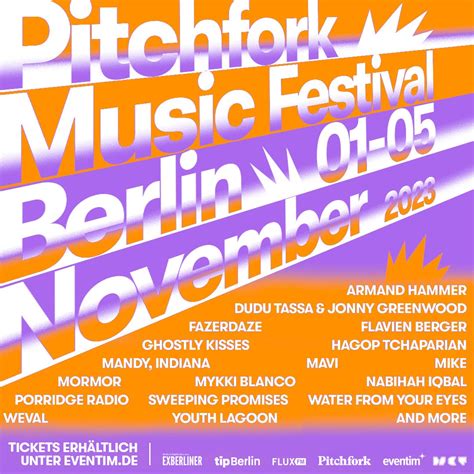 Pitchfork Music Festival Berlin And Paris Announce Initial Lineups