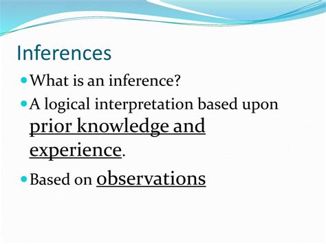 Aim: How can we makes observations and inferences? - ppt download