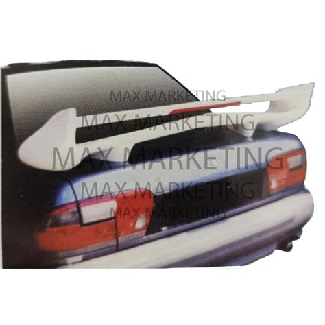 M Proton Wira Saloon Universal Spoiler With Led Fiber Shopee