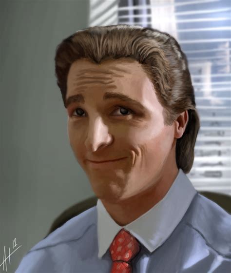 Christian Bale As Patrick Bateman Study Antonio Nikoloski Digital Art