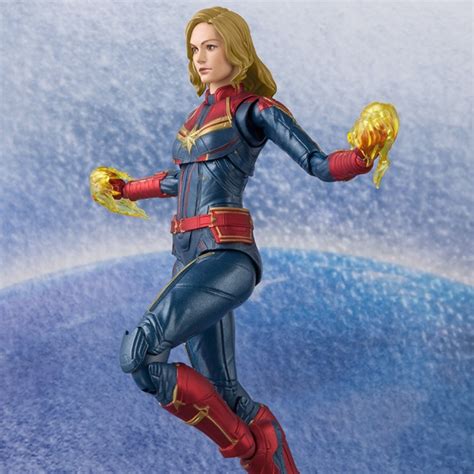 S H Figuarts Captain Marvel SHF Marvel กปตน มารเวล มาเวล ฟกเกอร