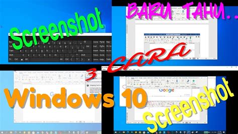 How To Screenshot Windows 10 3 Cara Screenshot Windows 10 Mudah