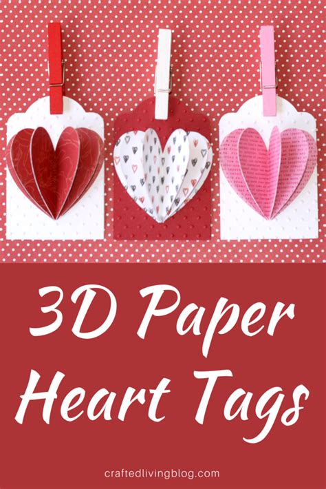 How To Make A 3d Paper Heart